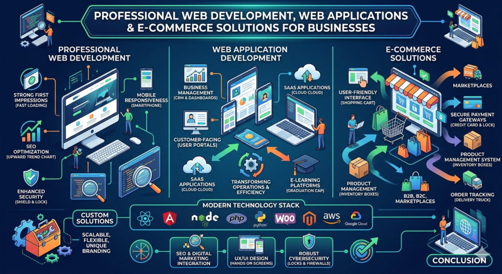 Professional Web Development & E-commerce Solutions