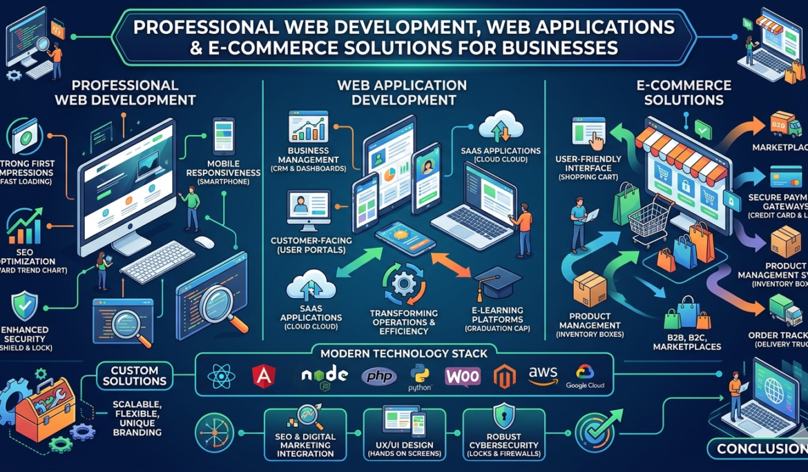 Professional Web Development & E-commerce Solutions
